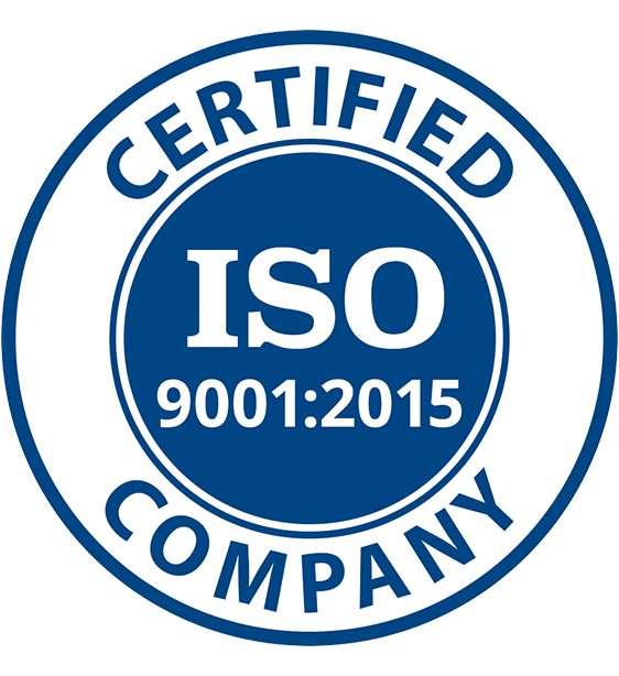 ISO 9001:2015 Certified Company